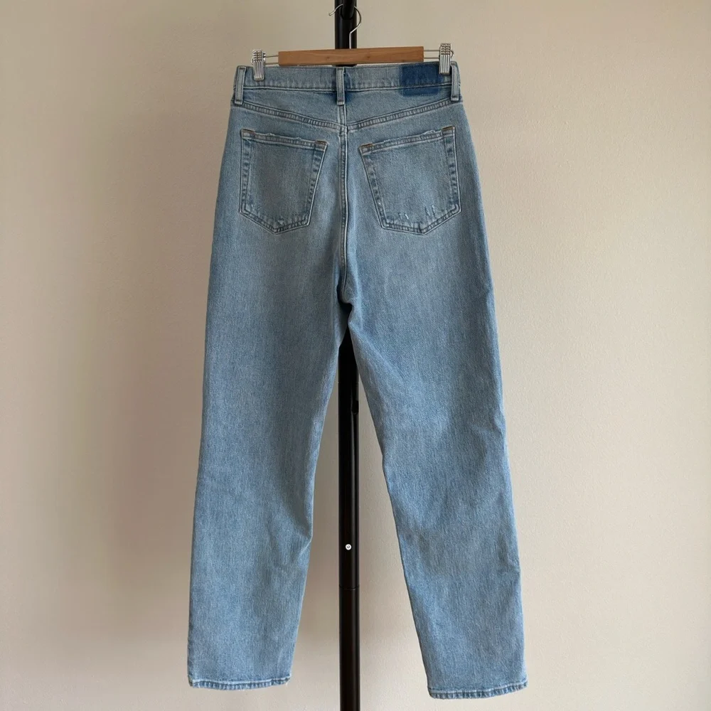 NWT Abercrombie & Fitch Women's The Dad High Rise Jeans Size 29/ 8R - Picture 5 of 7